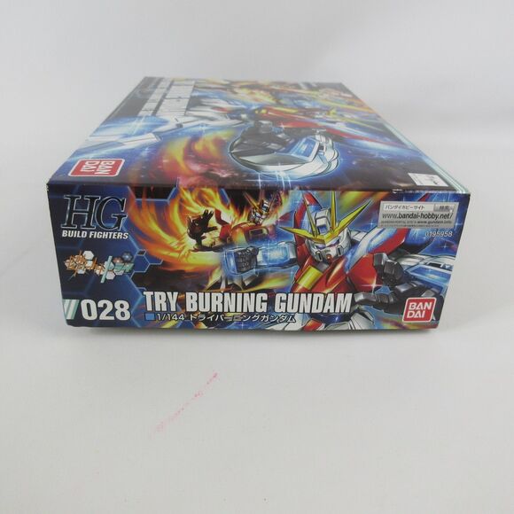 Bandai TRY BURNING GUNDAM Mobile Suit 1/144 HGBF 028 Model Kit - Picture 5 of 7